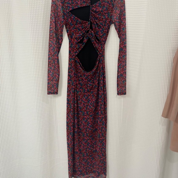 AFRM Multicolor Long Sleeve Dress - Picture 4 of 7